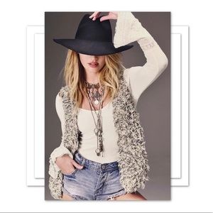 Free People Juliet Lace Cuff Thermal Top